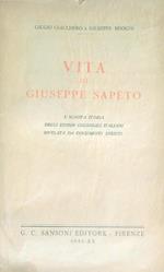 Vita di Giuseppe Sapeto