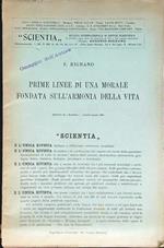 Scientia. Prime linee di una morale fondata sull'armonia della vita