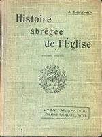 Histoire abregee de l'Eglise