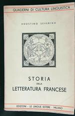 Storia della letteratura francese