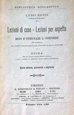 Lezioni di cose - Lezioni per aspetto