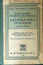 Dizionario storico manuale della letteratura italiana (1000-1900)