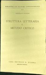 Struttura letteraria e metodo critico