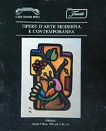 Opere d'arte moderna e contemporanea 2 marzo 1990