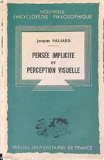 Pensee implicite et perception visuelle