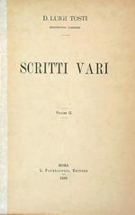 Scritti vari. vol 2