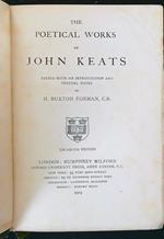 The Poetical Works of John Keats