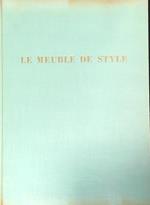 Le meuble de style du XIV au XIX siecle