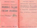 Dizionario moderno spagnuolo italiano e italiano spagnuolo. 2vv