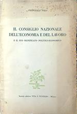 Il consiglio nazionale dell'economia e del lavoro