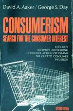 Consumerism Search for the consumer interest