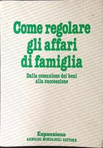 Come regolare gli affari di famiglia