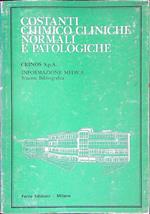 Costanti chimicho cliniche normali e patologiche