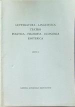 Letteratura - Linguistica - Teatro lista G
