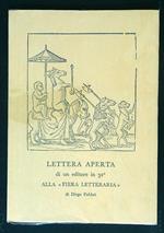 Lettera aperta alla Fiera Letteraria