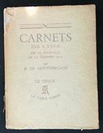 Carnets XXII a XXVIII