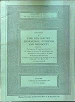 Catalogue of old master engravings, etchings and woodcuts 1966