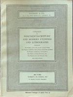 Catalogue of nineteenth-century and modern etchings and lithographs