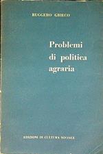 Problemi di politica agraria