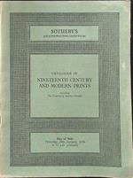 Catalogue of nineteenth century and modern prints