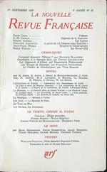 La nouvelle revue francaise n. 83/novembre 1959