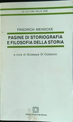 Pagine di storiografia e filosofia della storia