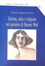 Scienza, etica e religione nel pensiero di Simone Weil