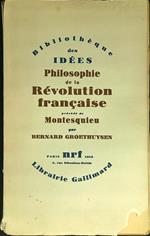 Philosophie de la Revolution francaise