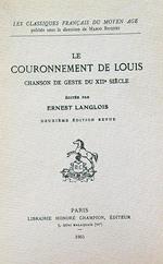 Le couronnement de Louis : chanson de geste du XIIe siècle