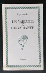 Le varianti e l'invariante