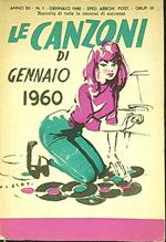 Le canzoni di gennaio 1960