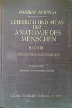 Lehrbuch und Atlas der Anatomie des Menschen - Band III