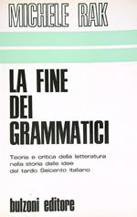 La fine dei Grammatici