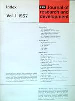 Journal of research and development 1957