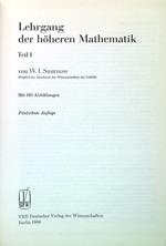 Lehrgang der hoheren Mathematik