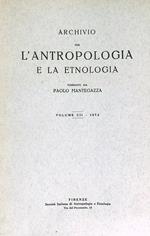 Archivio per l'antropologia e la etnologia CII/1972