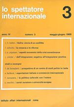 Lo spettatore internazionale 3/maggio-giugno 1969