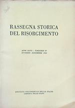 Rassegna storica del risorgimento Fasc IV/Ottobre-dicembre 1960