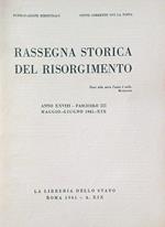 Rassegna storica del risorgimento Fasc III/Maggio-giugno 1941