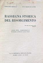 Rassegna storica del Risorgimento fasc II/Marzo-Aprile 1943