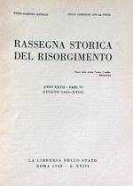 Rassegna storica del Risorgimento fasc VI/Giugno 1940