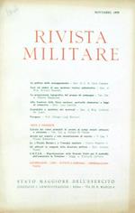 Rivista militare 11/novembre 1959