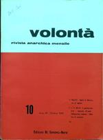 Volontà - Anno XII n. 10/Ottobre 1959