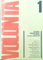 Volontà - Anno XXXII n. 1/Gennaio Febbraio 1978