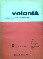Volontà - Anno XII n. 3/Marzo 1959