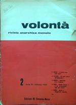 Volontà - Anno XII n. 2/Febbraio 1959