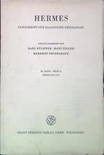 Hermes - Zeitschrift fur klassische philologie - 84. Band - Heft 4