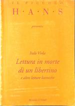 Lettura in morte di un libertino