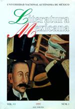 Literatura Mexicana Vol. VI 1995 - Num. 1