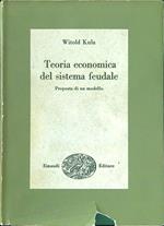 Teorica economica del sistema feudale